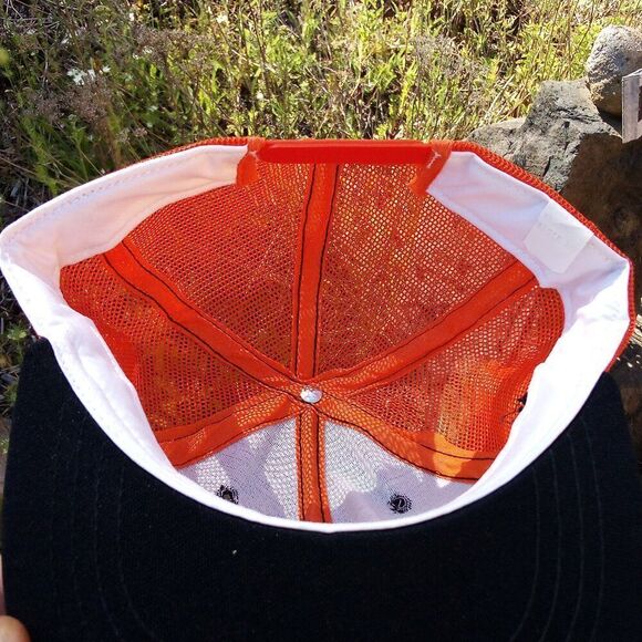 Deadstock Vintage Blank Two Tone Snap Trucker Hat - Picture 5 of 6